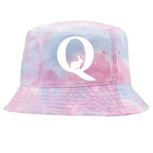 QAnon Rabbit Deep State Tie-Dyed Bucket Hat