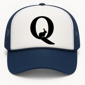 QAnon Rabbit Deep State Trucker Hat