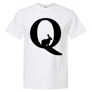 QAnon Rabbit Deep State Garment-Dyed Heavyweight T-Shirt