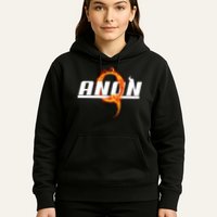QAnon The Rabbit Storm Fire Logo Hoodie