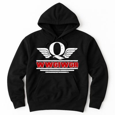 QAnon Wings WWG1WGA Hoodie