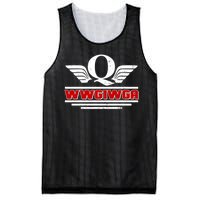 QAnon Wings WWG1WGA Mesh Reversible Basketball Jersey Tank