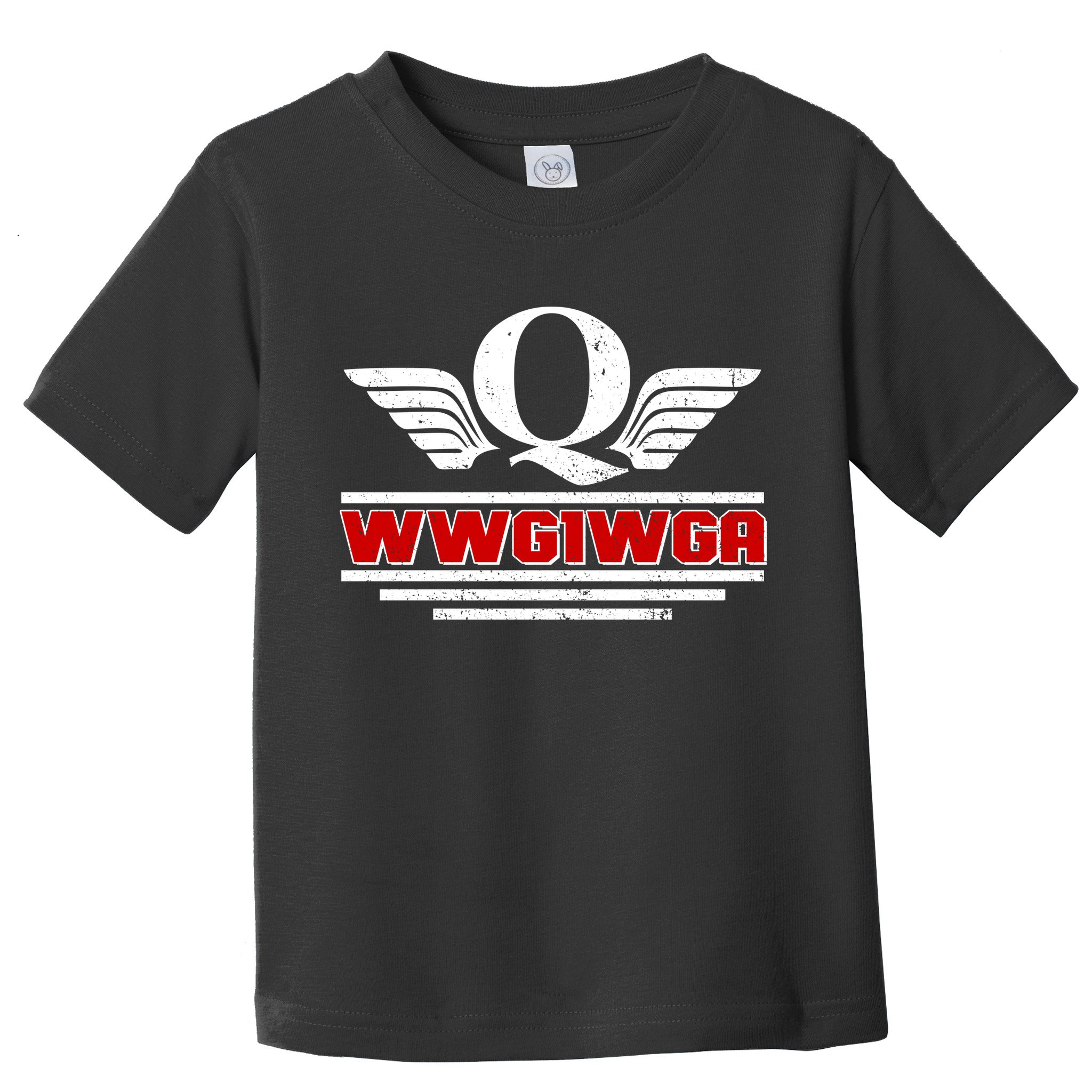 QAnon Wings WWG1WGA Toddler T-Shirt