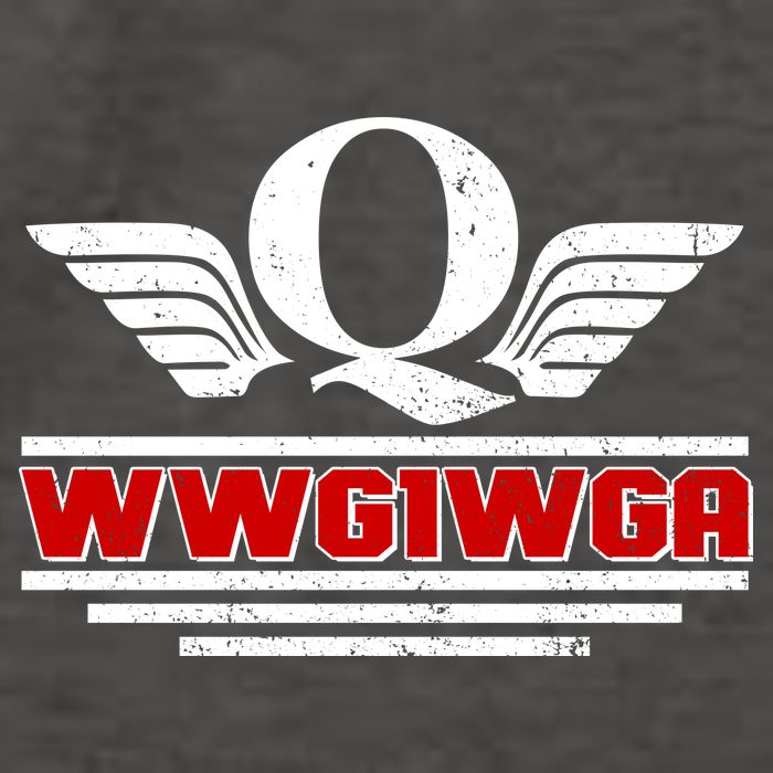 QAnon Wings WWG1WGA Vector Backpack