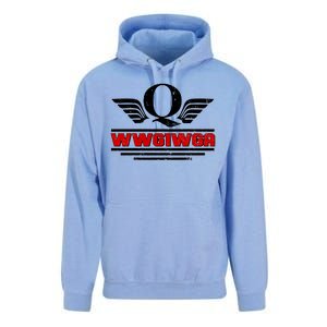 QAnon Wings WWG1WGA Unisex Surf Hoodie