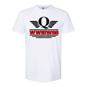 QAnon Wings WWG1WGA Softstyle CVC T-Shirt