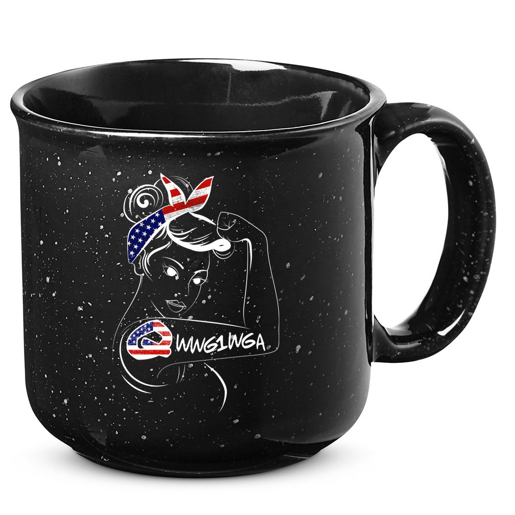 Qanon WWG1WGA  15oz Campfire Ceramic Mug