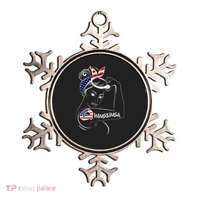 Qanon WWG1WGA  Metallic Star Ornament