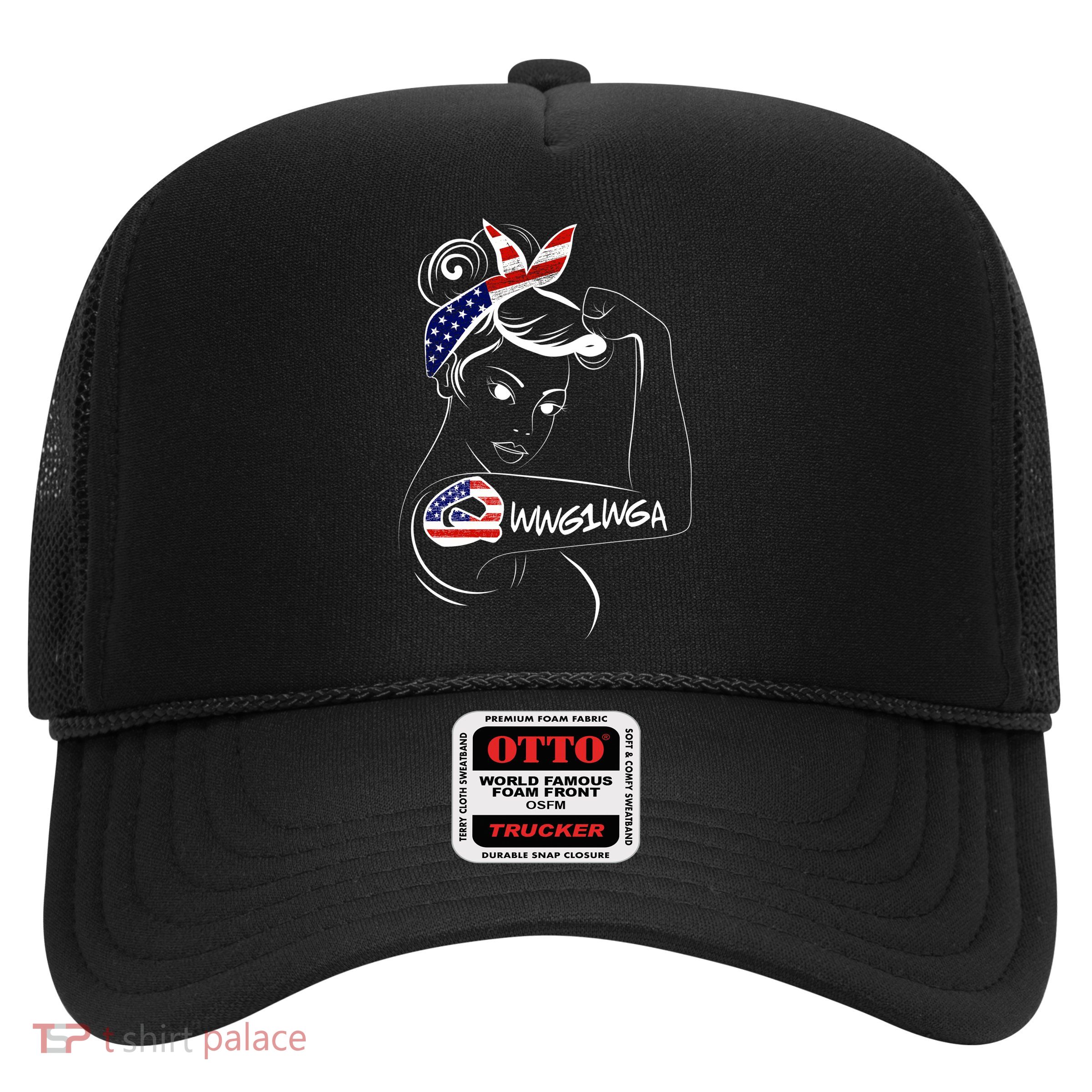 Qanon WWG1WGA  Trucker Hat