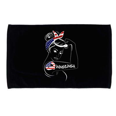 Qanon WWG1WGA  Microfiber Hand Towel