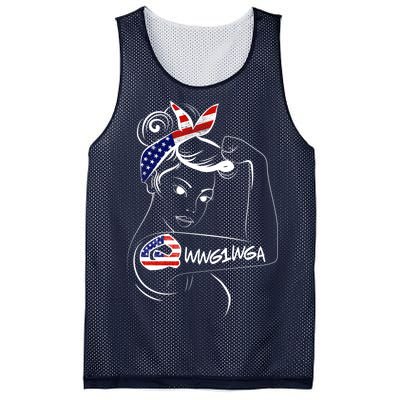 Qanon WWG1WGA  Mesh Reversible Basketball Jersey Tank