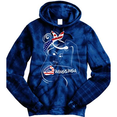 Qanon WWG1WGA  Tie Dye Hoodie