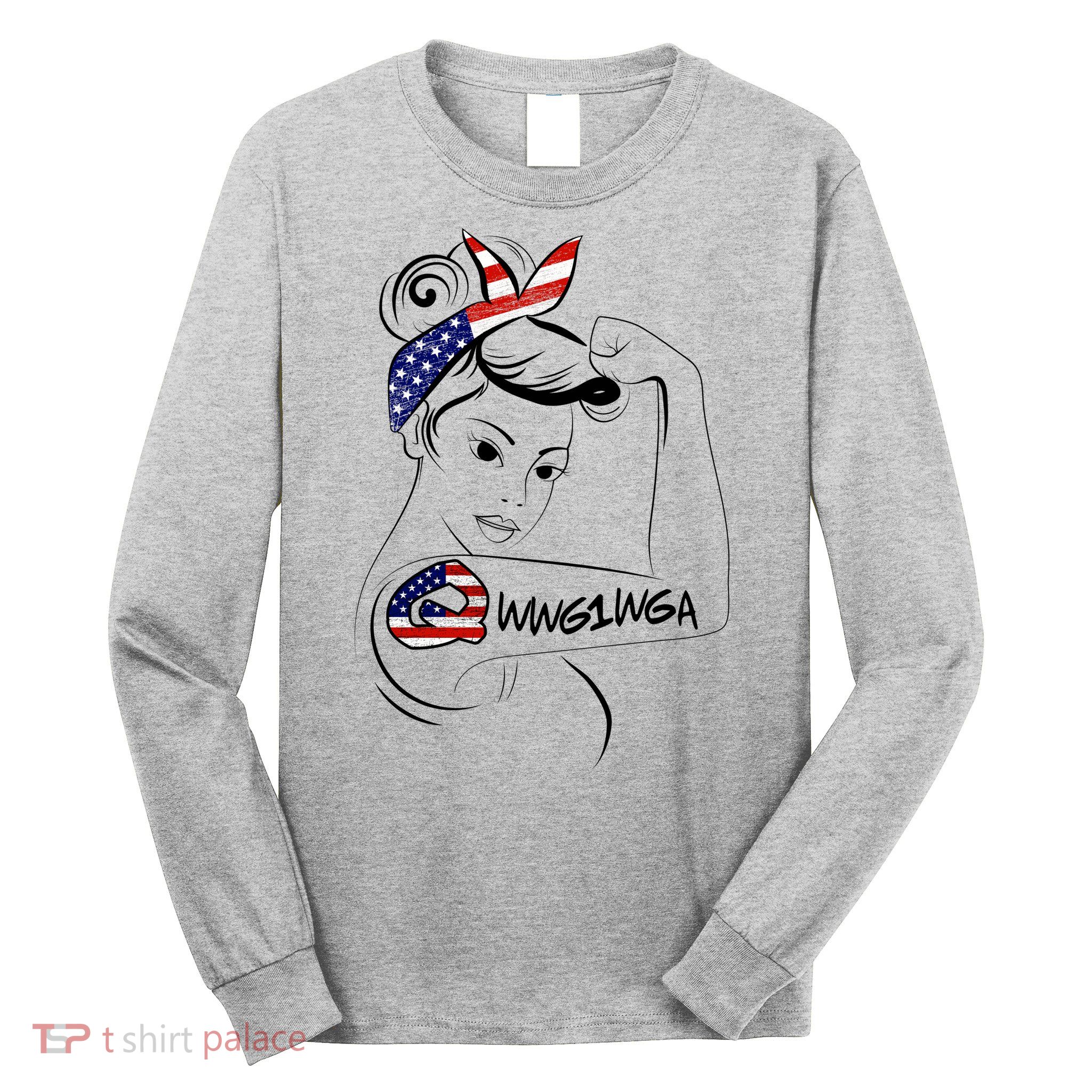 Qanon WWG1WGA  Long Sleeve Shirt