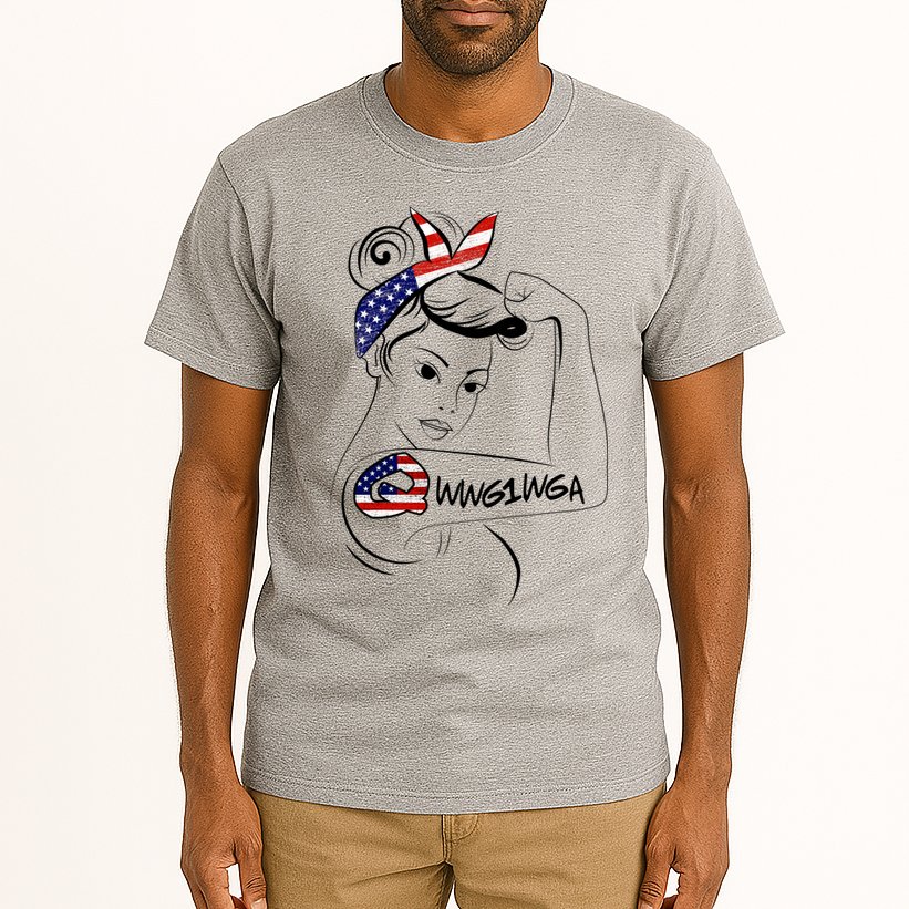 Qanon WWG1WGA  Tall T-Shirt
