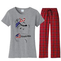 Qanon WWG1WGA  Women's Flannel Pajama Set