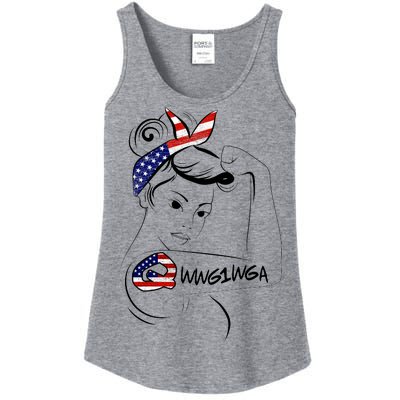 Qanon WWG1WGA  Ladies Essential Tank