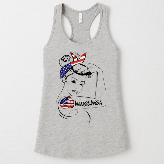 Qanon WWG1WGA  Womens Tank Top