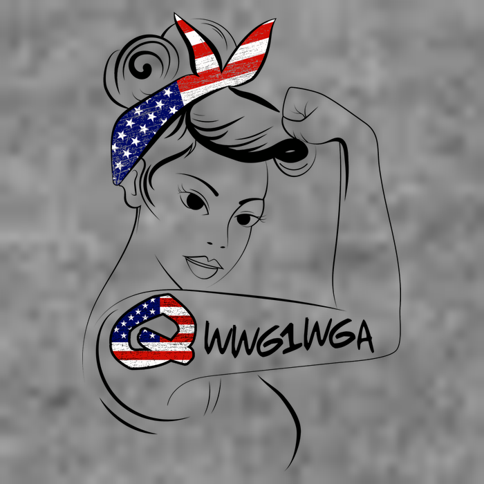Qanon WWG1WGA  Womens Tank Top
