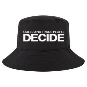 Queer And People Decide Lgbtq+ Pride Month Cool Comfort Performance Bucket Hat