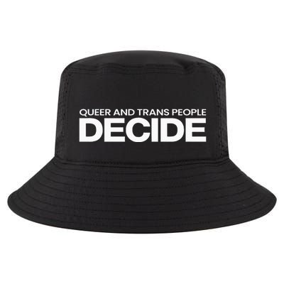Queer And People Decide Lgbtq+ Pride Month Cool Comfort Performance Bucket Hat