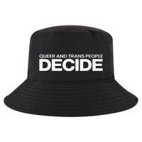 Queer And People Decide Lgbtq+ Pride Month Cool Comfort Performance Bucket Hat