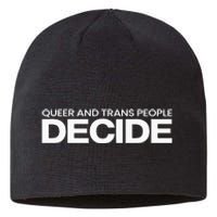 Queer And People Decide Lgbtq+ Pride Month Sustainable Beanie