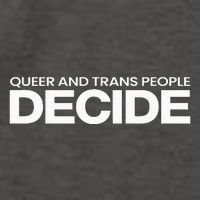 Queer And People Decide Lgbtq+ Pride Month Vector Backpack