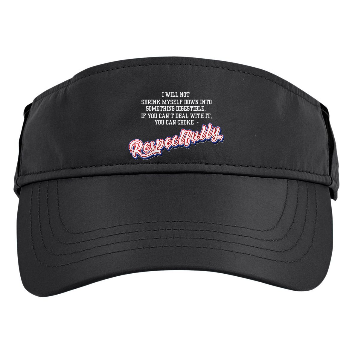 Queer Af Adult Drive Performance Visor