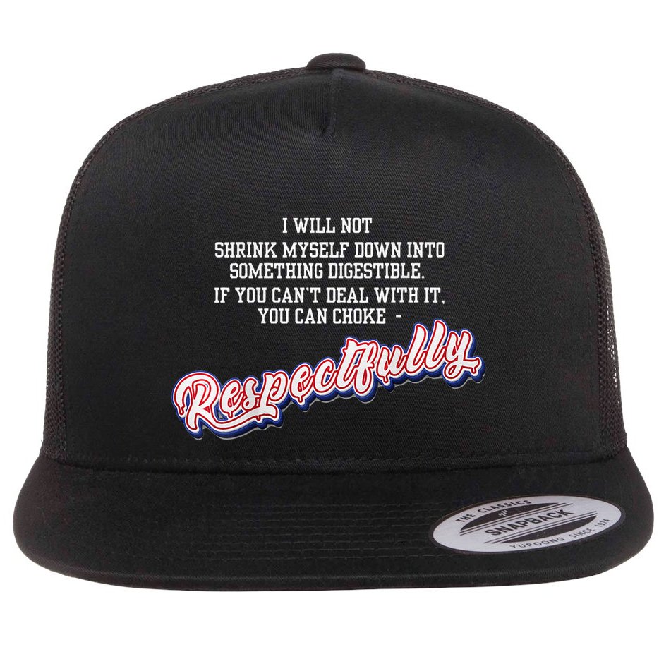 Queer Af Flat Bill Trucker Hat