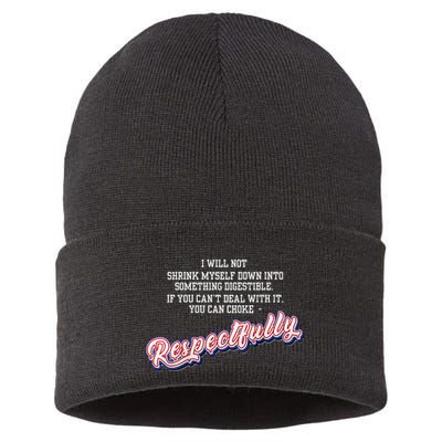 Queer Af Sustainable Knit Beanie