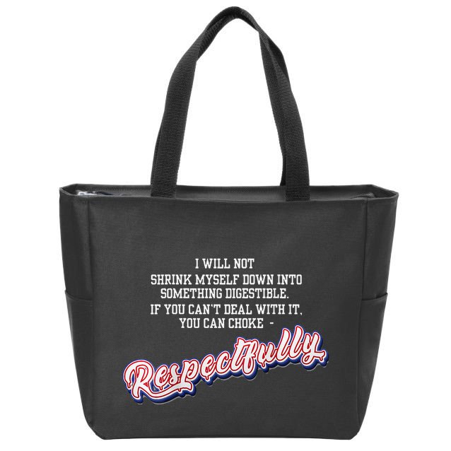 Queer Af Zip Tote Bag