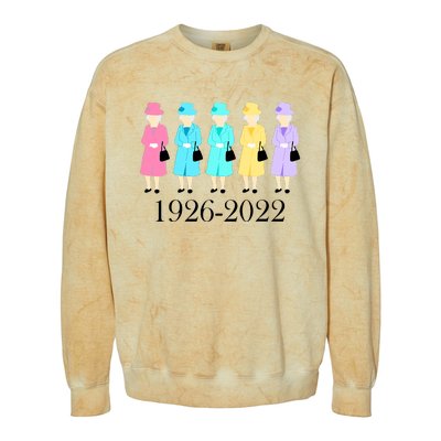 Queen Alizabeth Colorblast Crewneck Sweatshirt