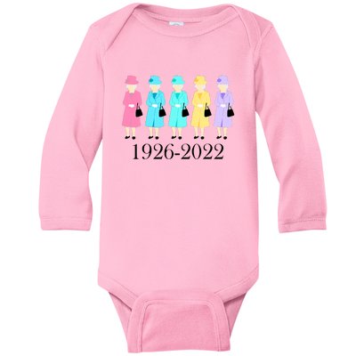 Queen Alizabeth Baby Long Sleeve Bodysuit