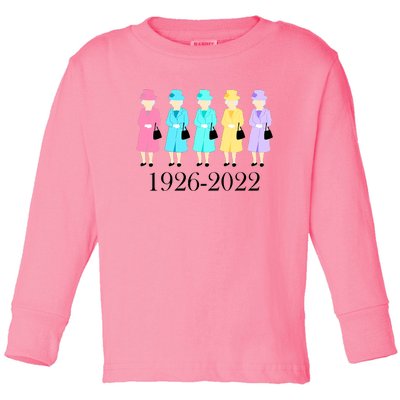 Queen Alizabeth Toddler Long Sleeve Shirt