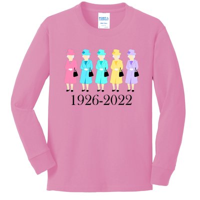 Queen Alizabeth Kids Long Sleeve Shirt