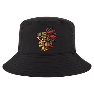 Quetzalcoatl Aztec Skull Mayan Ancient Inca Toltec Gift Cool Comfort Performance Bucket Hat