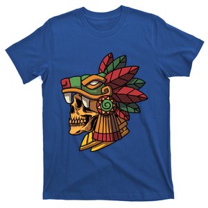 Quetzalcoatl Aztec Skull Mayan Ancient Inca Toltec Gift T-Shirt