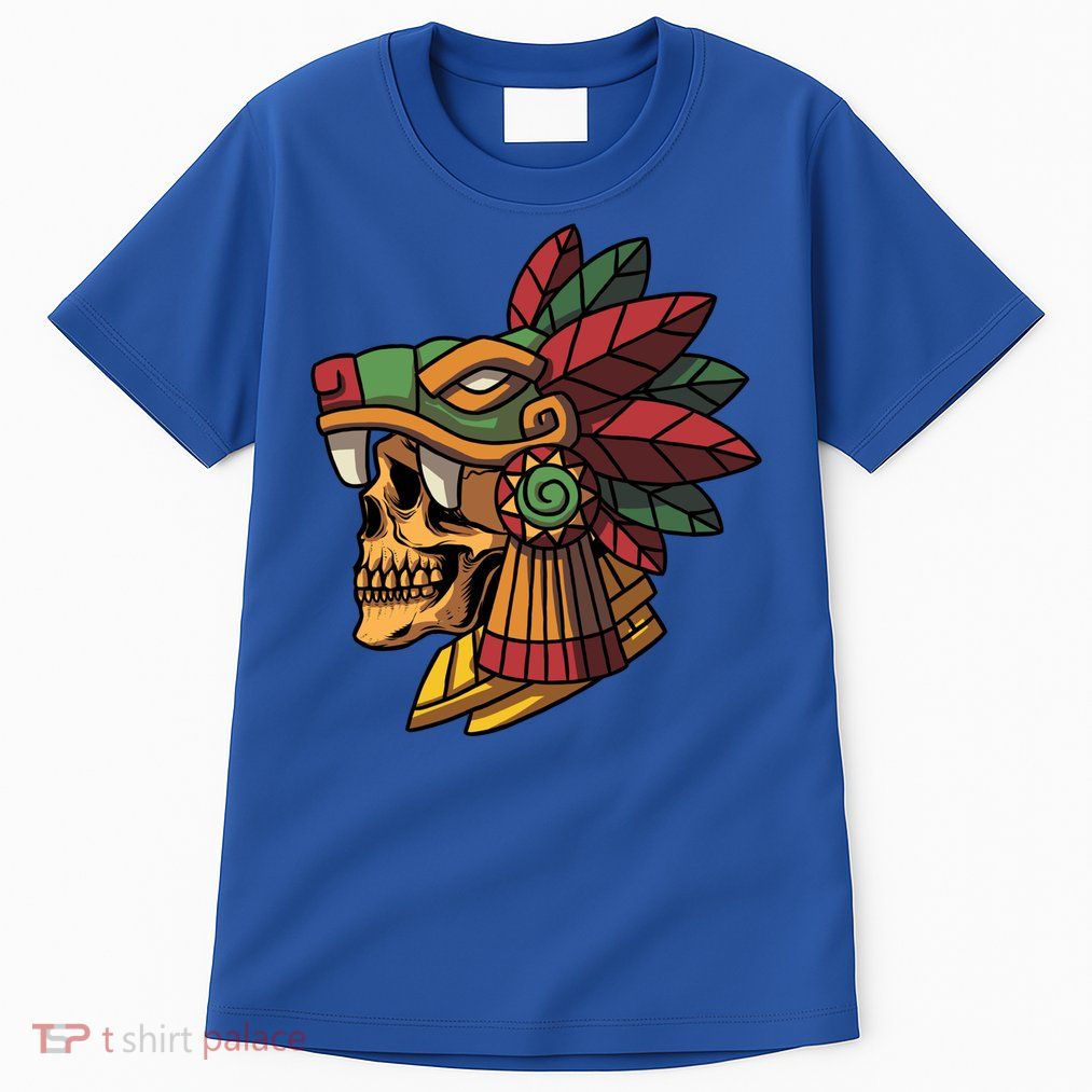 Quetzalcoatl Aztec Skull Mayan Ancient Inca Toltec Gift Tall T-Shirt