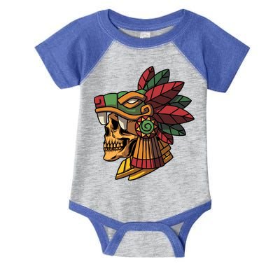Quetzalcoatl Aztec Skull Mayan Ancient Inca Toltec Gift Infant Baby Jersey Bodysuit