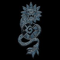 Quetzalcoatl Aztec Serpent Mayan Aztec Stone Inca Toltec 16 in Basic Backpack