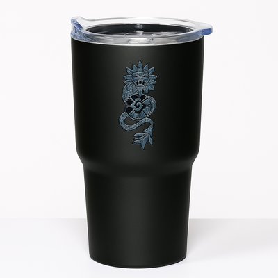 Quetzalcoatl Aztec Serpent Mayan Aztec Stone Inca Toltec Tumbler