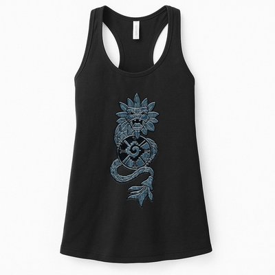 Quetzalcoatl Aztec Serpent Mayan Aztec Stone Inca Toltec Womens Tank Top