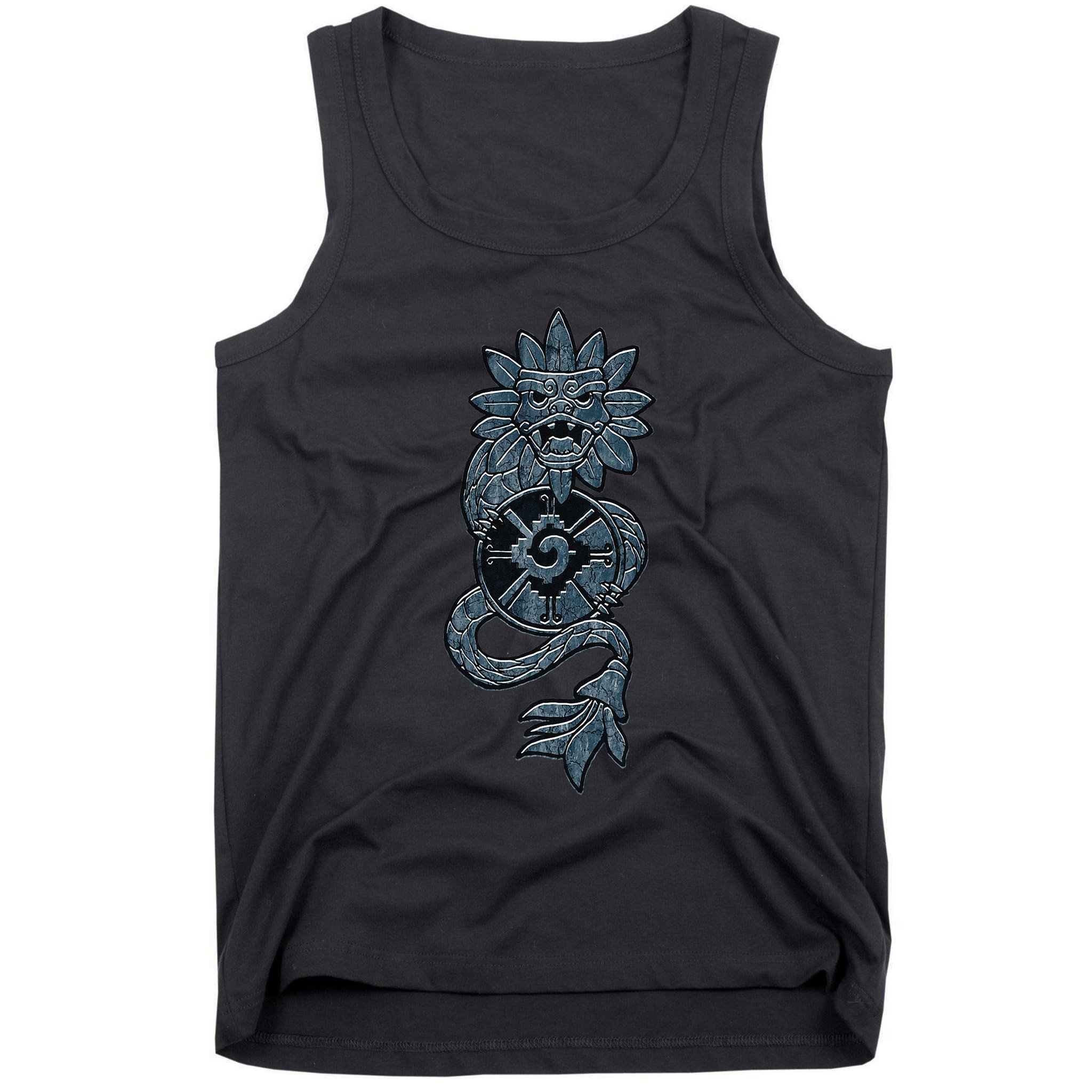 Quetzalcoatl Aztec Serpent Mayan Aztec Stone Inca Toltec Tank Top