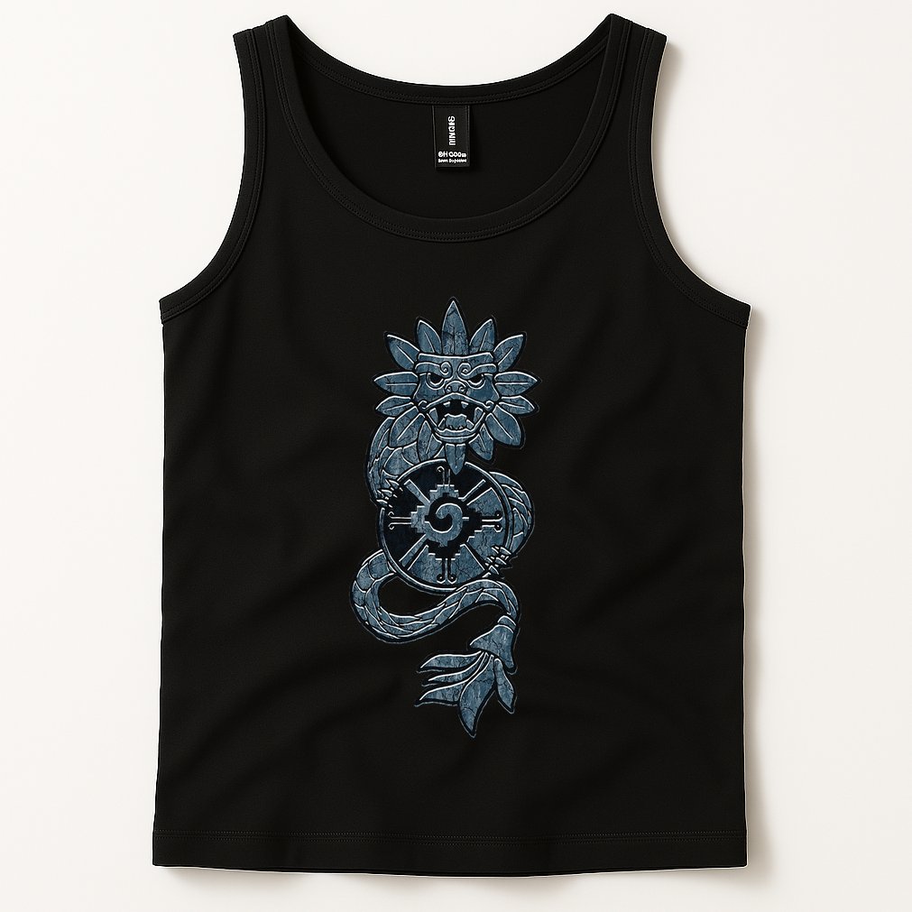 Quetzalcoatl Aztec Serpent Mayan Aztec Stone Inca Toltec Tank Top