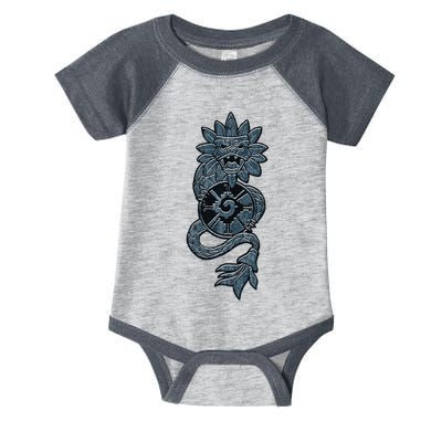 Quetzalcoatl Aztec Serpent Mayan Aztec Stone Inca Toltec Infant Baby Jersey Bodysuit