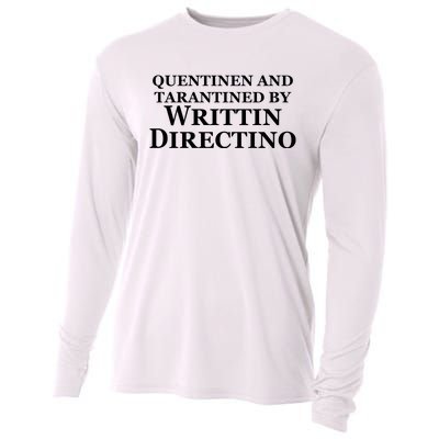 Quentinen And Tarantined By Writtin Directino Cooling Performance Long Sleeve Crew