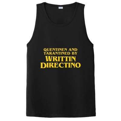 Quentinen And Tarantined By Writtin Directino PosiCharge Competitor Tank