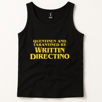 Quentinen And Tarantined By Writtin Directino Tank Top