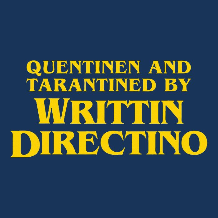 Quentinen And Tarantined By Writtin Directino Infant Baby Jersey Bodysuit
