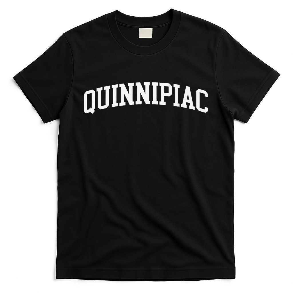 Quinnipiac Arch Vintage Retro College Athletic Sports T-Shirt